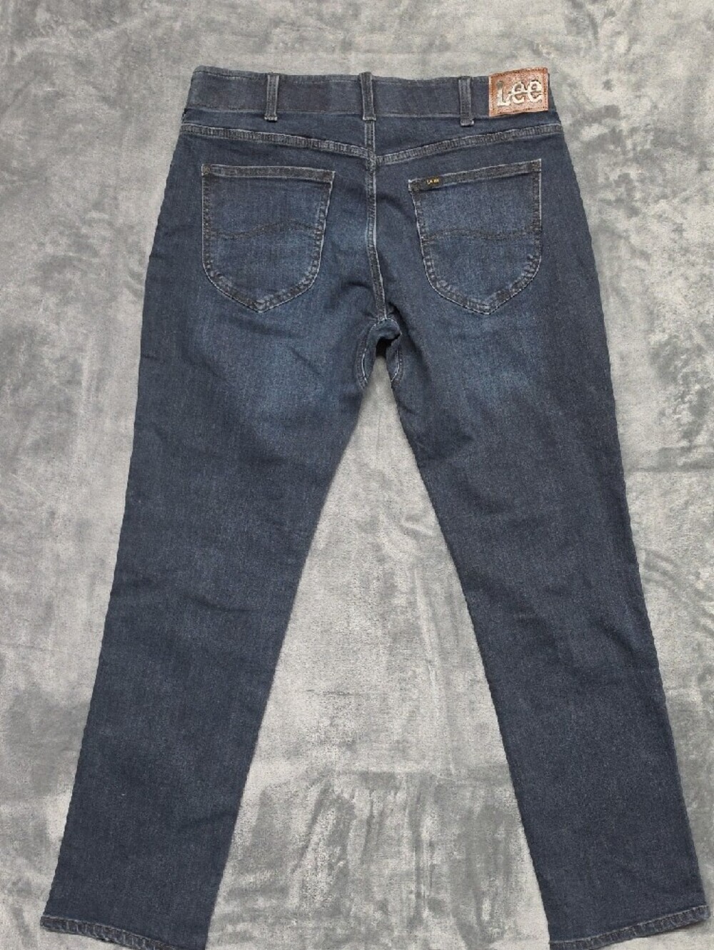 Lee Extreme Motion MVP Dark Blue Straight Fit Jeans sz 34 - Picture 4 of 6